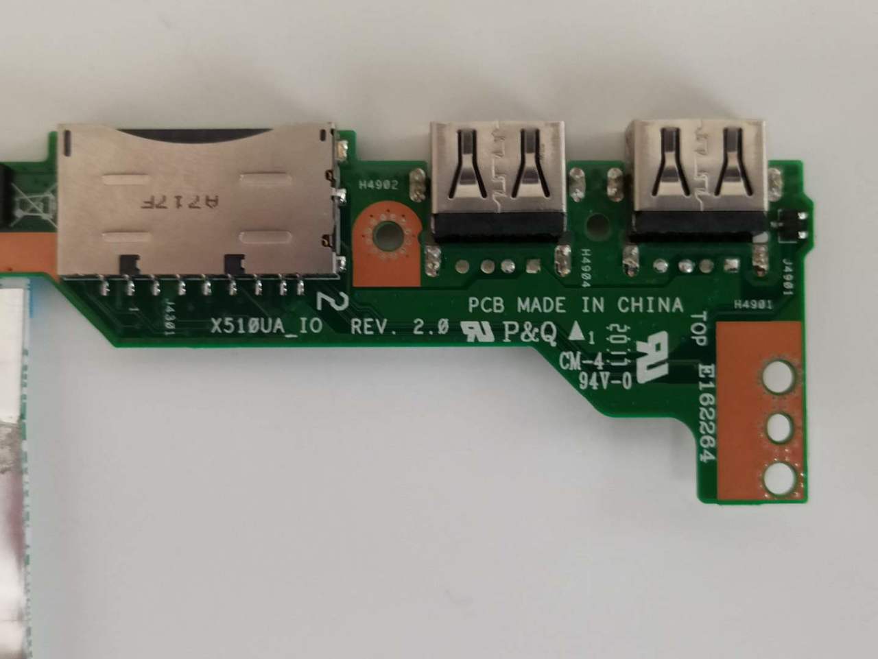 @ORIGINAL  Asus VivoBook 15 X510 X510UA X510UQ IO Board Usb & Card Reader