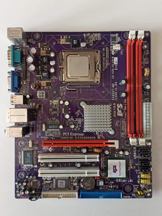 ECS 945GCT-M2/1333(V1.0A) 945GCT-M2/1333  ANAKART