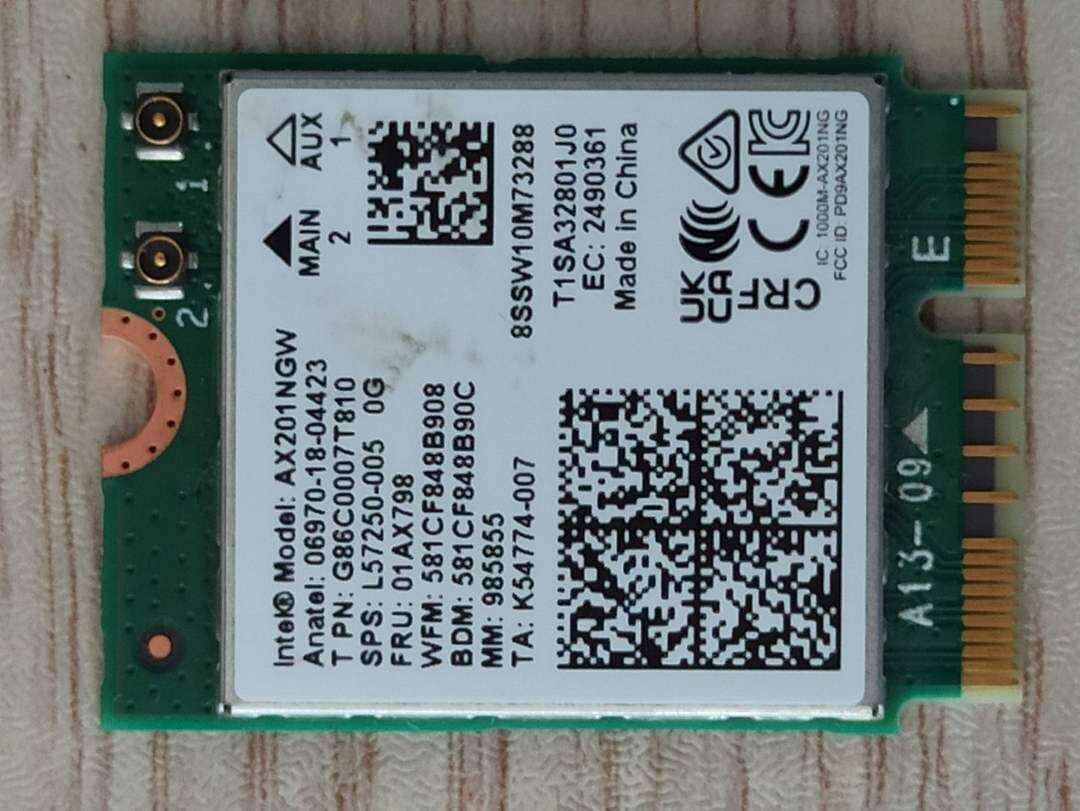 Excalibur G870 Ağ Kartı AX201NGW L57250-005