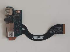 @ORIGINAL Asus UX31 USB Board, UX31A Usb Board, UX31A Audio Board Usb 3.0 & Audio Jack + Flex Kablo