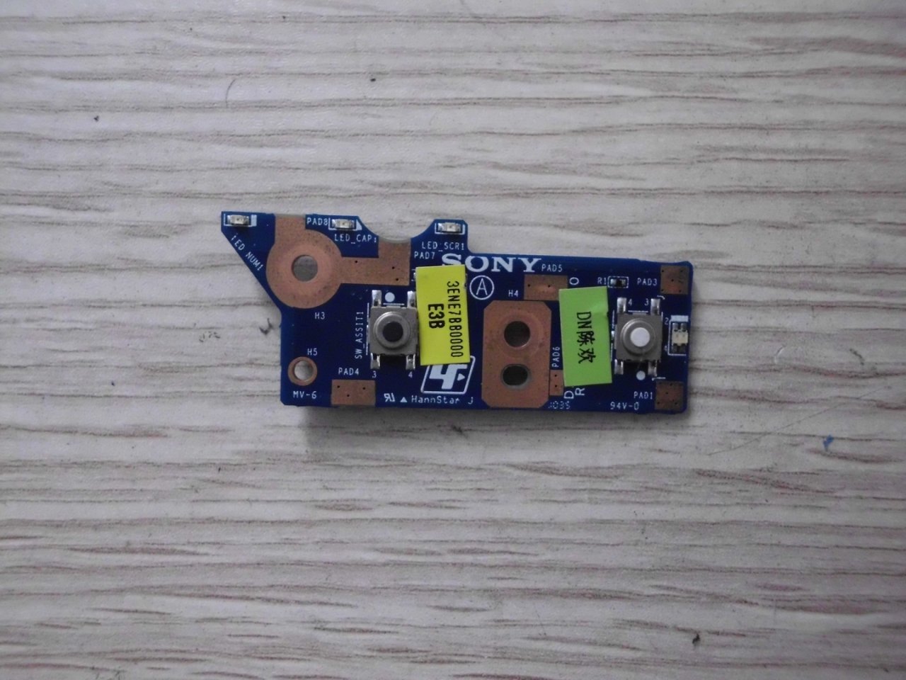 @ORIGINAL Sony PCG-61611M TETİK 61611M Tetik DANE7TB16E0