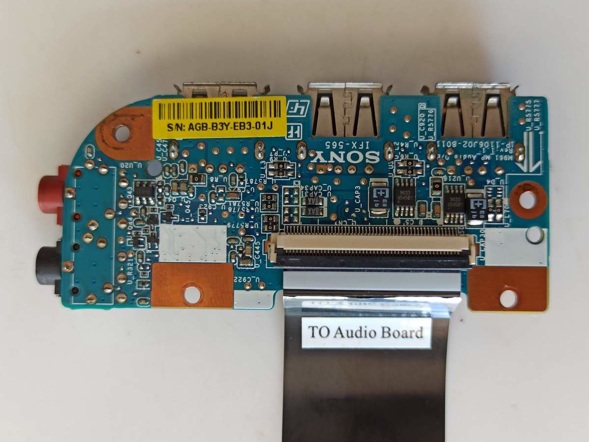 @ORIGINAL SONY PCG-71211M USB BOARD IFX-565