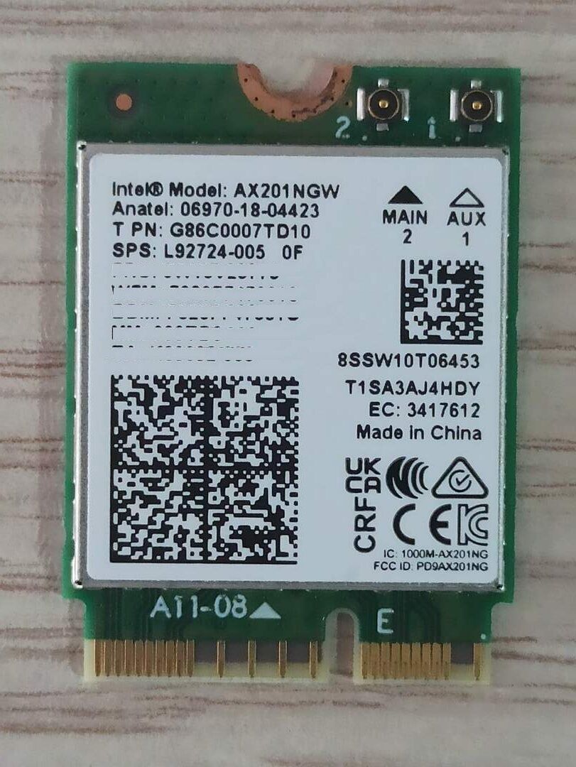 ASUS FX507Z Ağ Kartı AX201NGW L92724-005