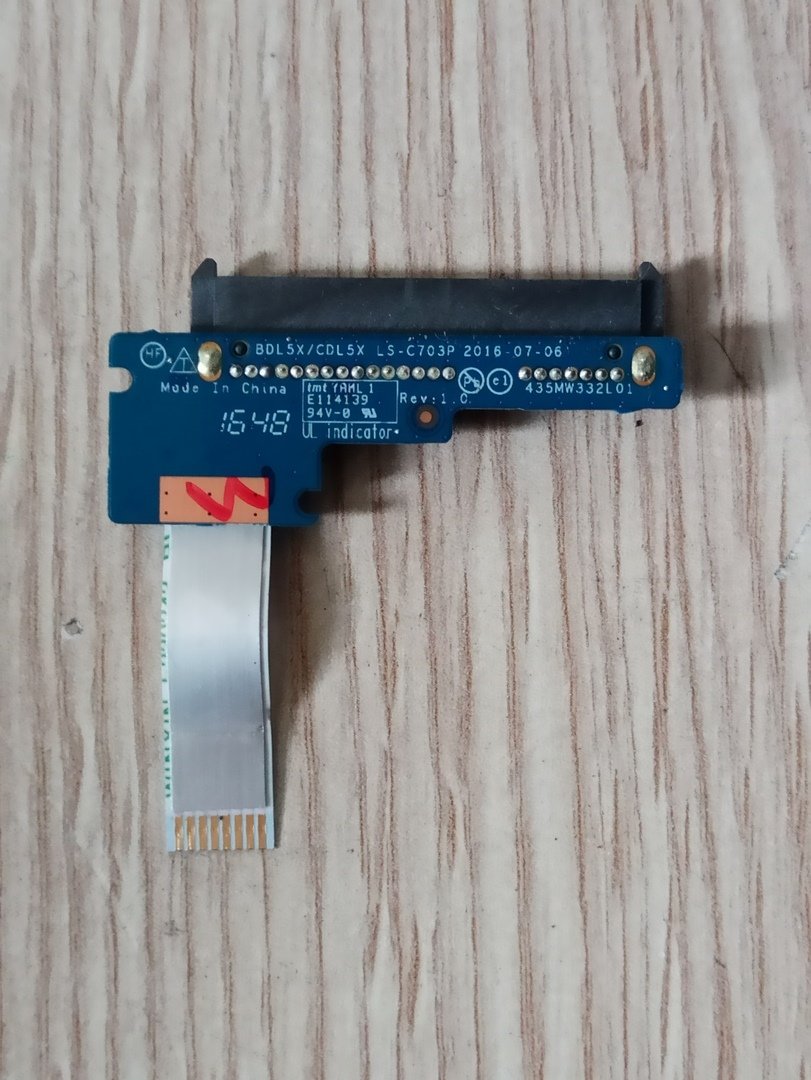 @ORIGINAL HP 15-ay102nt  HARD DISK BOARD   LS-C703P