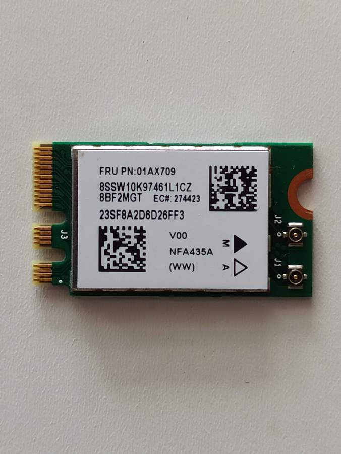 @ORIGINAL LENOVO IDEAPAD 330 WIRELESS QCNFA435 01AX709 Bluetooth 4.1 WiFi Card