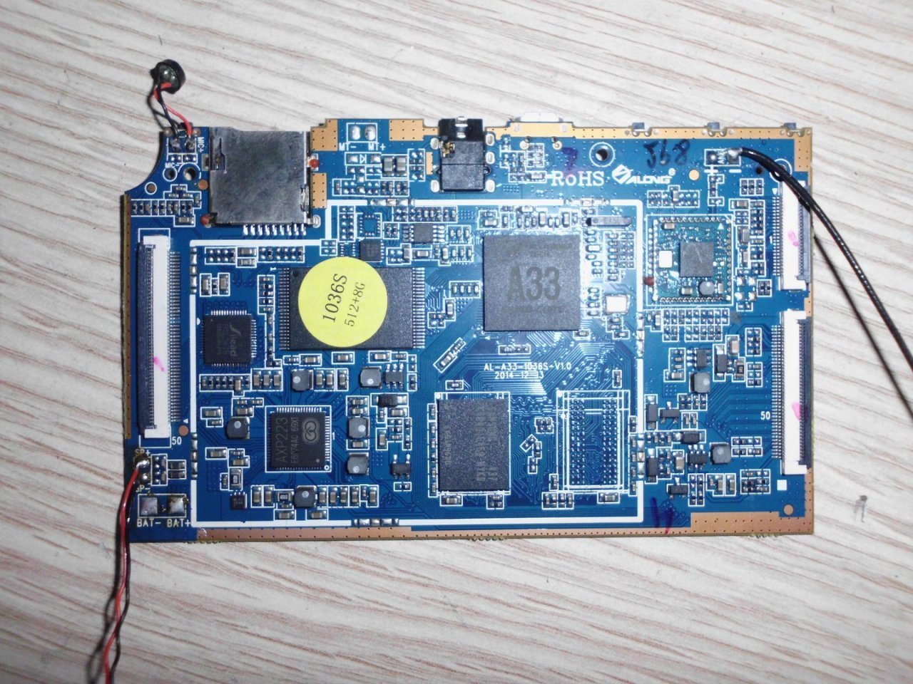 @ORIGINAL CONCORD SmartPad QUAD 10 C-712 ANAKART A33-1036S-V1.0