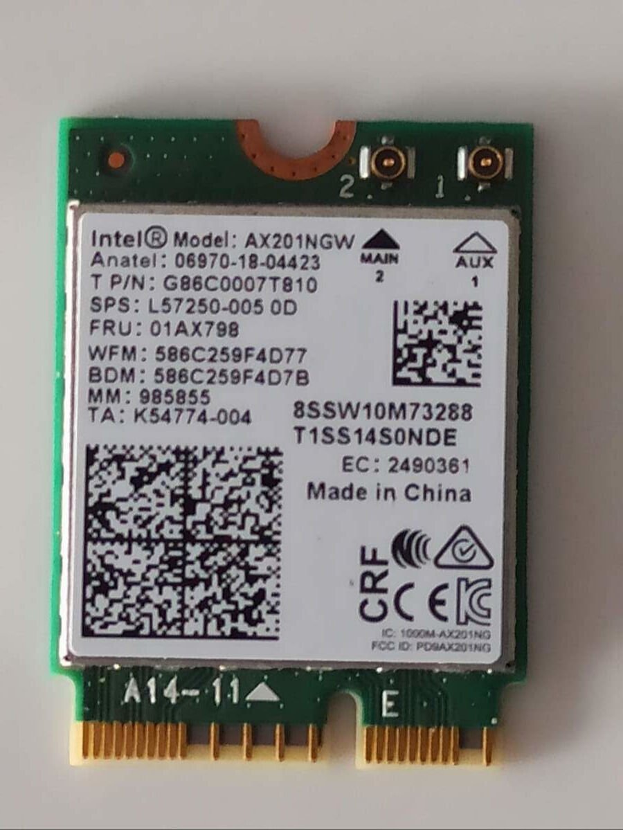 @ORIGINAL Acer Nitro 5 WIRELESS N20C1 WIRELESS AN515-55-58Q1 WIRELESS AX201NGW