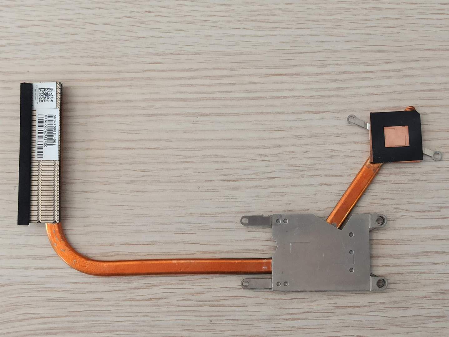 Hp 15-r120nt Bakır Blok AT14D0010R0 759881-001