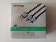 UGREEN DUAL MICRO USB SPLITTER ŞARJ KABLOSU 1.5M