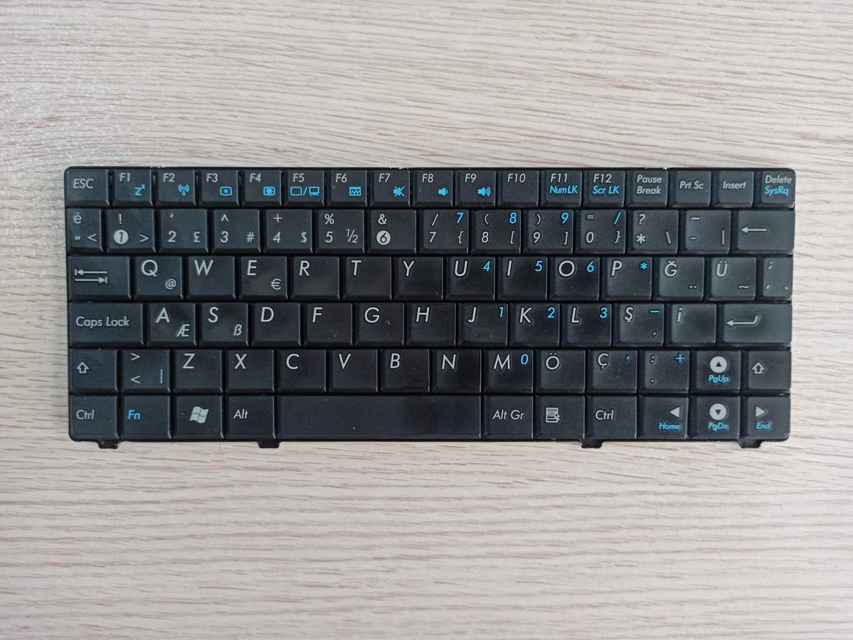 @ORIGINAL ASUS EPC900HA KLAVYE 900HA KLAVYE V100462BK1
