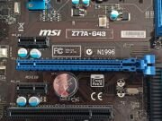 MSI Z77A-G43 MS-7758 Intel Z77 Soket 1155 DDR3 2667MHz(O.C.) DVI&HDMI Anakart