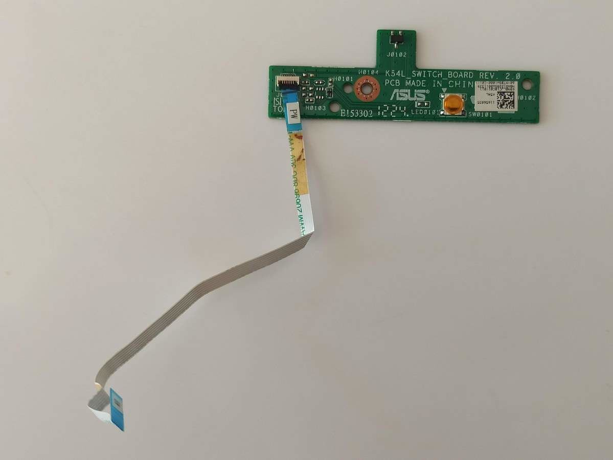 @ORIGINAL ASUS X54H TETİK KART K54HR POWER BOARD K54HR TETİK K54L_SWITCH BOARD