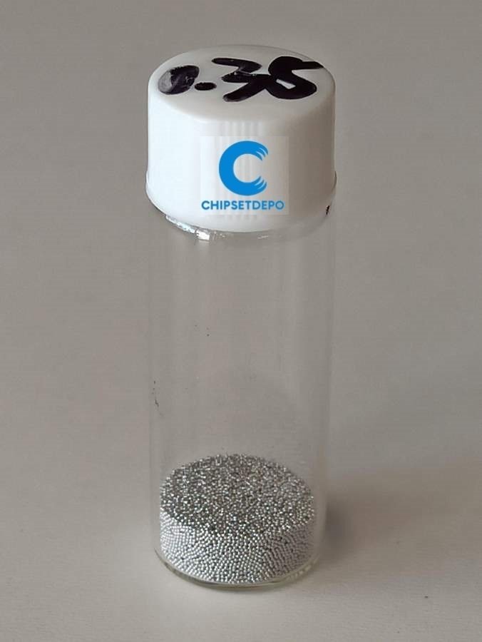 @ORIGINAL (25k) 25,000 adet 0.35mm kurşunlu lehim topu BGA lehim topları