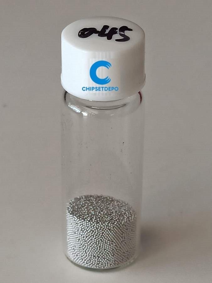 @ORIGINAL (25k) 25,000 adet 0.45mm kurşunlu lehim topu BGA lehim topları