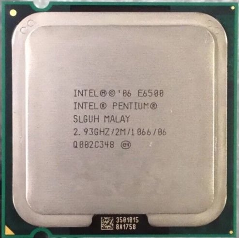 Intel Pentium E6500 2.93 GHz 2 Çekirdekli İşlemci SLGUH