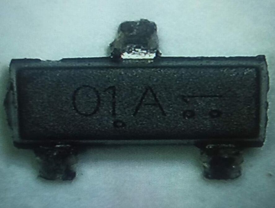 LP2301ALT1G 01A Mosfet 20V