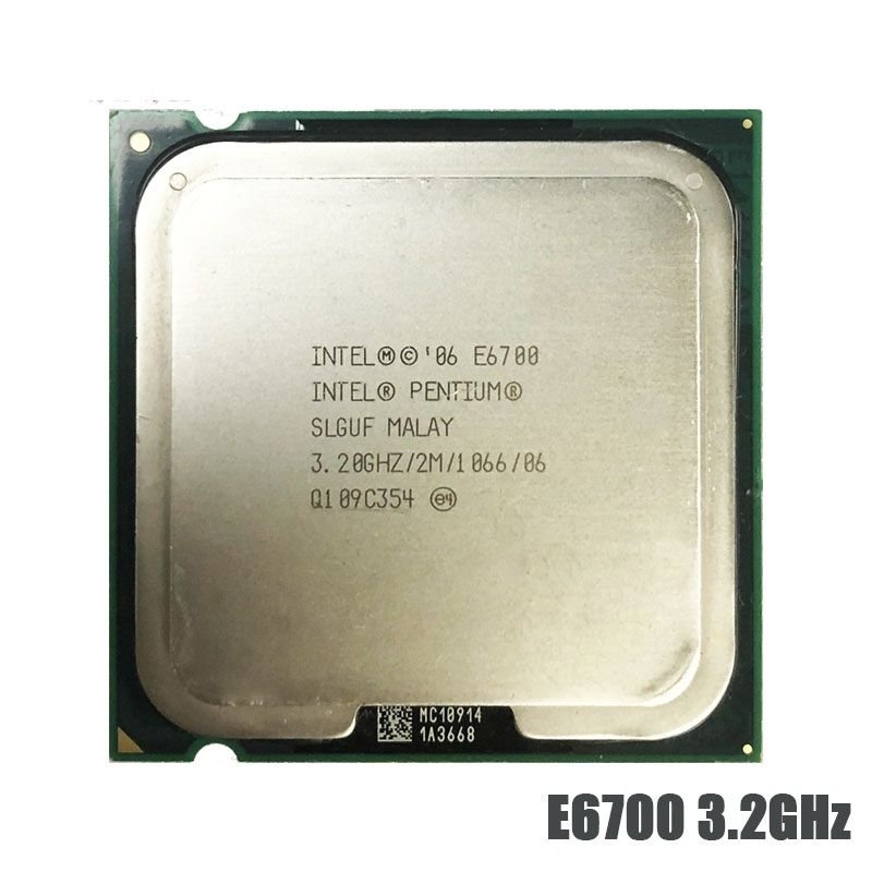 Intel Pentium E6700 3.20 GHz 2 Çekirdekli İşlemci