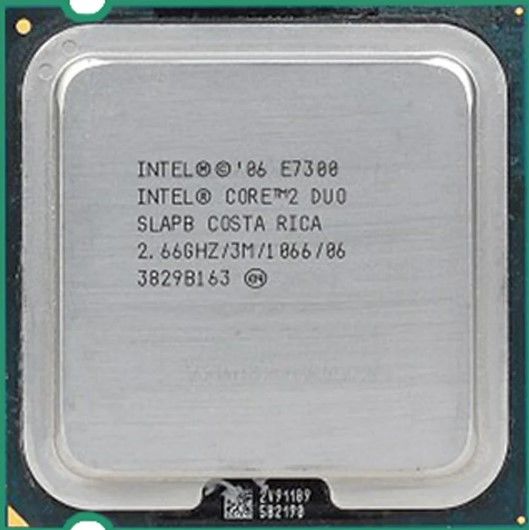 Intel Pentium Core 2 Duo E7300 2.66 GHz İşlemci SLAPB