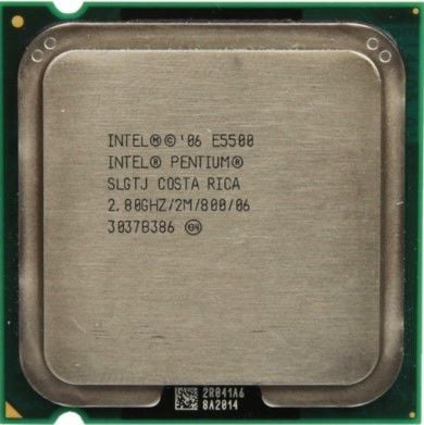 Intel Pentium E5500 2.80 GHz 2 Çekirdekli İşlemci SLGTJ