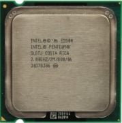 Intel Pentium E5500 2.80 GHz 2 Çekirdekli İşlemci SLGTJ