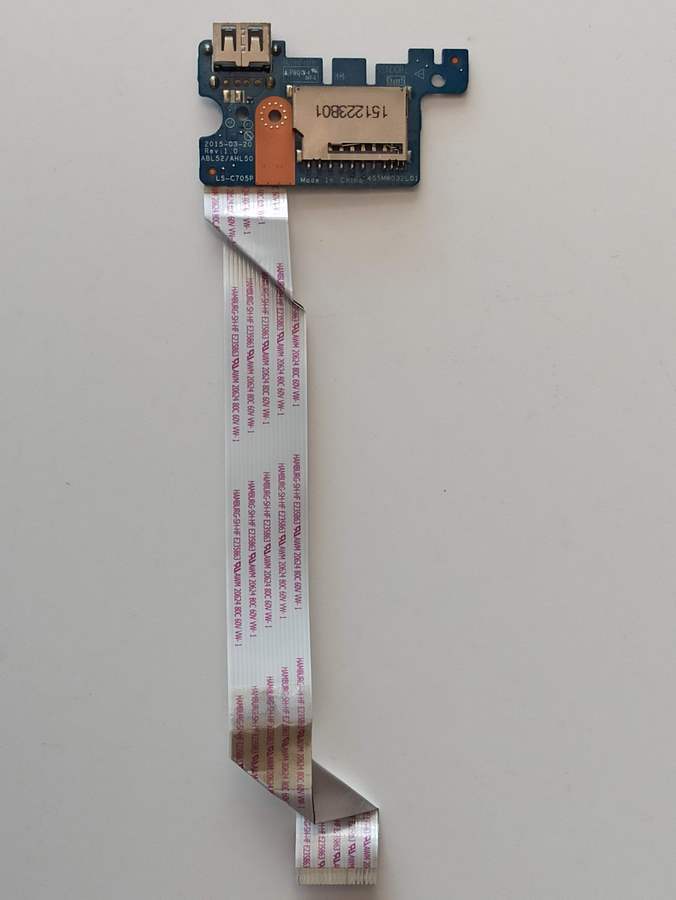 @ORIGINAL HP 15-ac100nt USB BOARD LS-C705P 455MW032L01 NBX0001U000