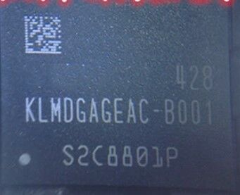 KLMDGAGEAC-B001 4.5 eMMC 128G BGA153 NAND Flash Memory Chipset