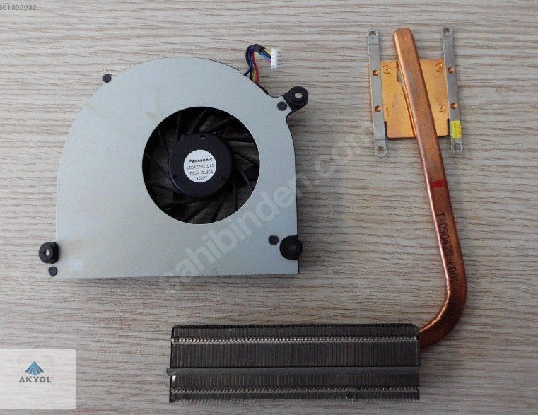 Asus K50ij FAN K50 BAKIR Blok UDQFZZH31DAS 13N0-EJA0401