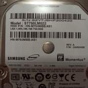Arızalı Harddisk 750GB Samsung ST750LM022 HN-M750MBB/AS1 M8_REV.06 R00