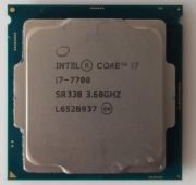 Intel® Core™ i7-7700 İşlemci SR338 8M Önbellek, 4,20 GHz'e kadar