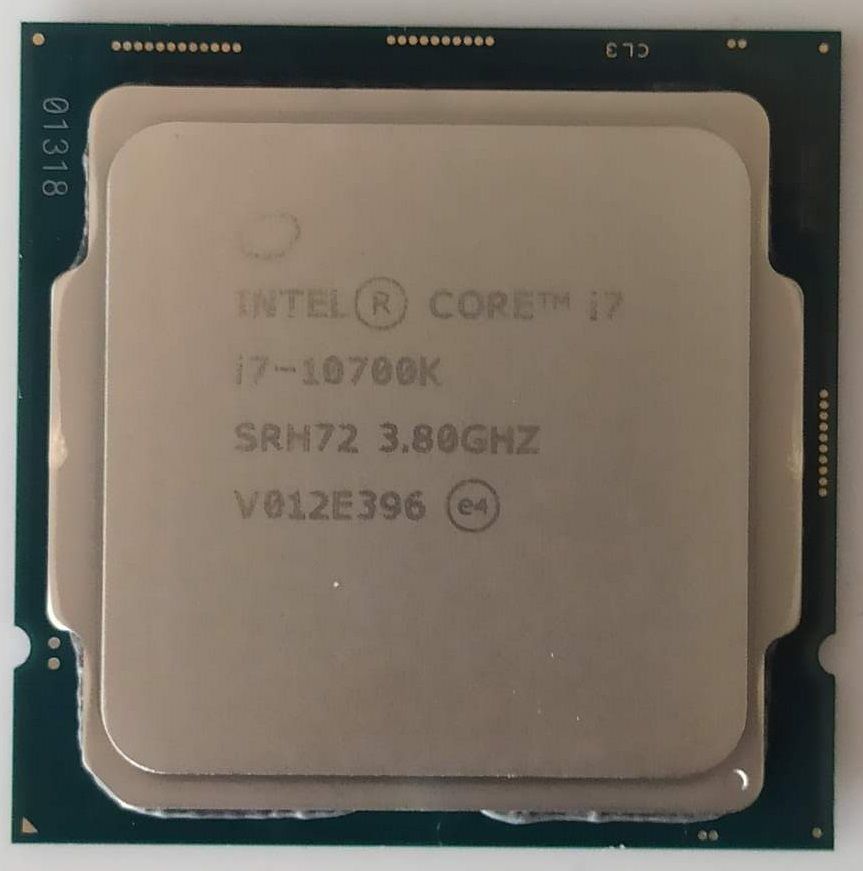 Intel® Core™ i7-10700K İşlemci SRH72 16 M Önbellek, 5,10 GHz'e kadar