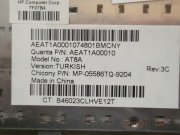 @ORIGINAL hp GV257EA KLAVYE DV6000 KLAVYE dv6640et KLAVYE DV6500 KLAVYE 441427-141 MP-05586TQ-9204