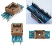 @ORIGINAL PLCC32 to DIP32 adaptör TL866CS, TL866A, RT809H vb. programlayıcılar için