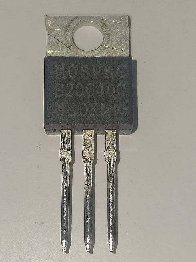 MOSPEC S20C40C Diyot TO-220AB