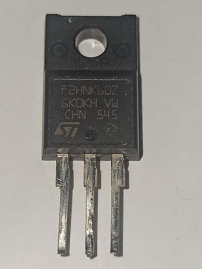 F2HNK60Z STF2HNK60Z MOSFET TO-220FP