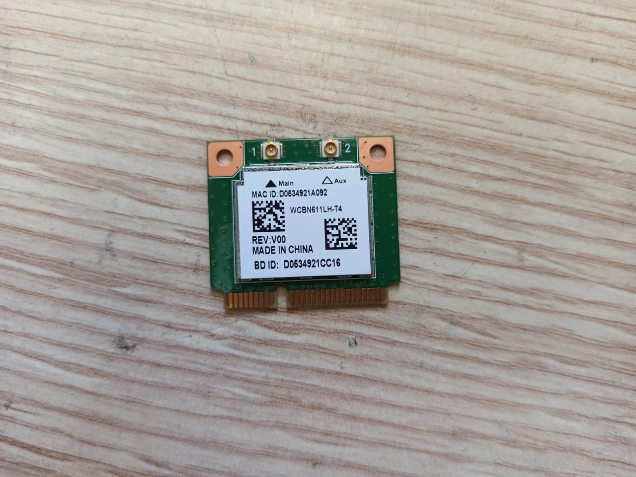 @ORIGINAL CASPER CLC WIRELESS KART WCBN611LH-T4 RTL8723BE