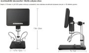 Andonstar 7 inç FHD ekran 3D dijital mikroskop AD207 1080P HD sensör SIFIR KUTULU