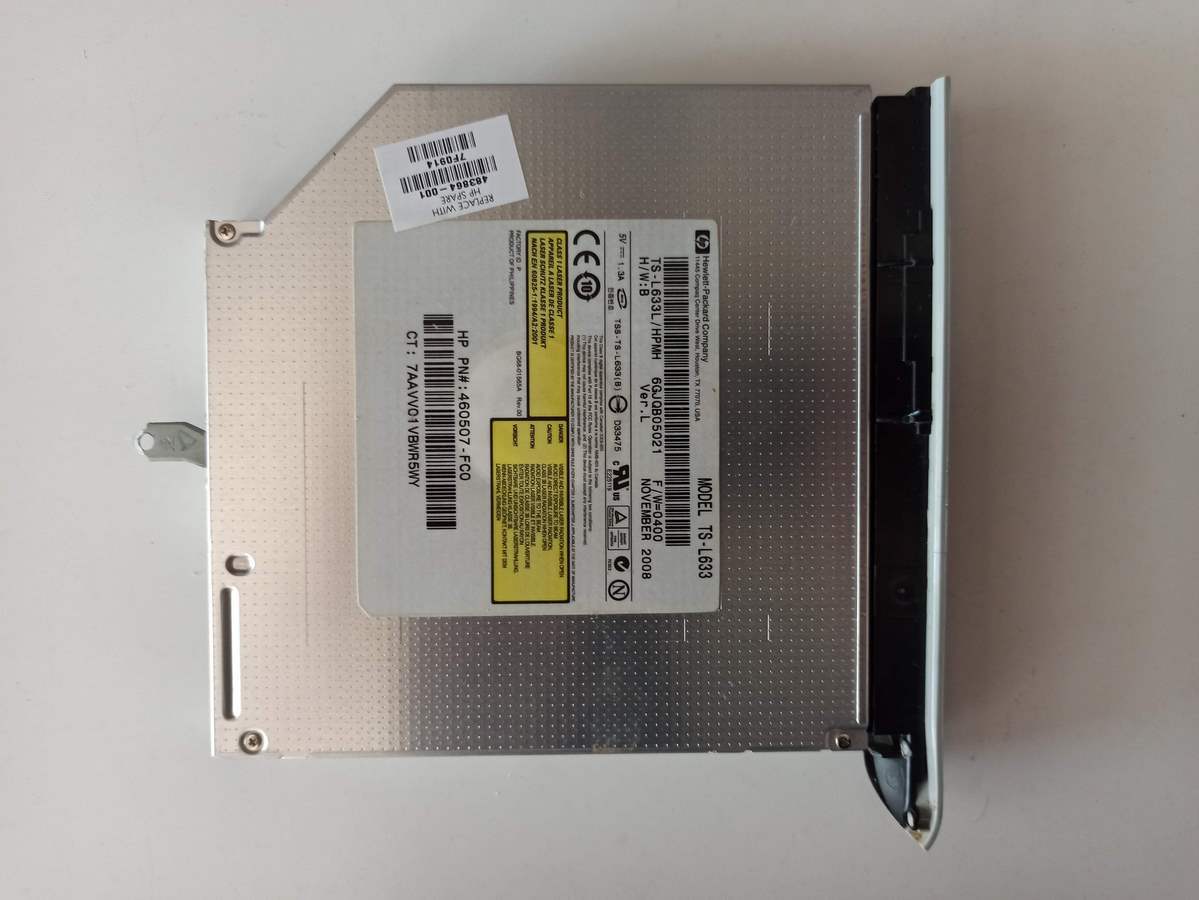 @ORIGINAL DV5-1210et DVD WRITER DV5-1000 DVD WRITER 483864-001 TS-L633 460507-FC0