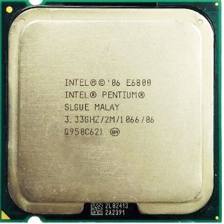 Intel Pentium E6800 3.33 GHz 2 Çekirdekli İşlemci SLGUE