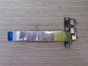 @ORIGINAL Asus N552 N552VW IO Board Usb & Audio Jack Flex Kablo