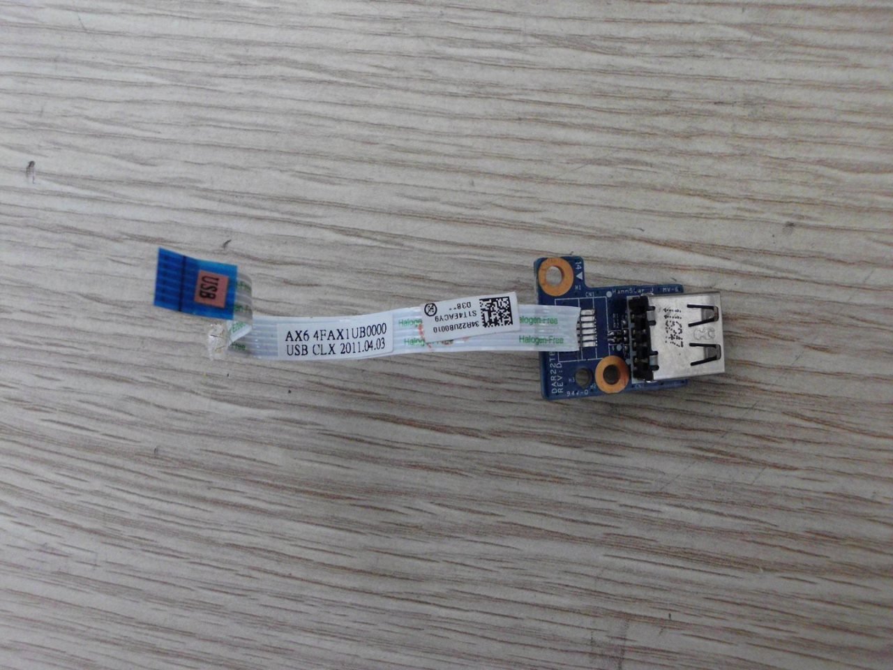 @ORIGINAL G6-1000ST USB BOARD SOKET G6-1000 USB BOARD DAR22TB16D0