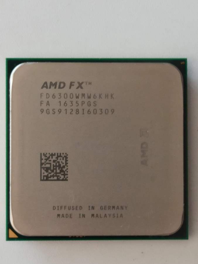 AMD FX 6300 X6 Soket AM3+ 3.5GHz 14MB İkinci El İşlemci