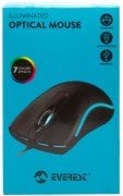 Everest Sm-M9 Usb Siyah 3d Optik Led Mouse Kablolu