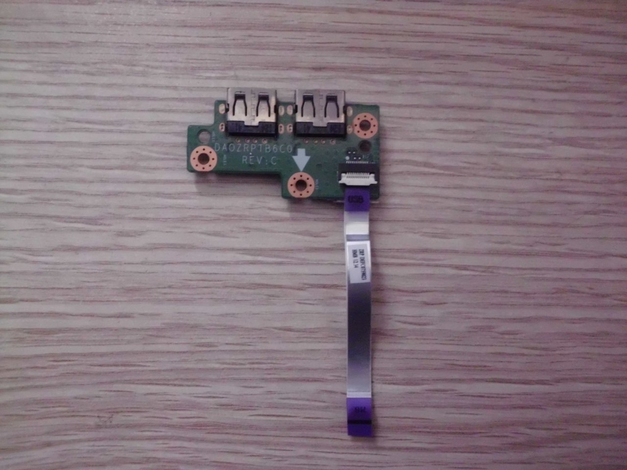@ORIGINAL Acer V5 551 ZRP Usb Board + Flex Kablo / DA0ZRPTB6C0