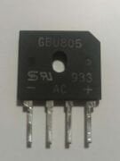 GBU805 Köprü Diyot SIP-4