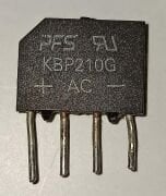 KBP210G Köprü Diyot SIP-4