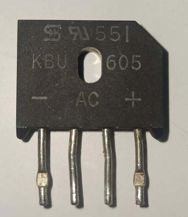 KBU605 Köprü Diyot SIP-4