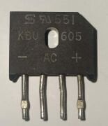 KBU605 Köprü Diyot SIP-4