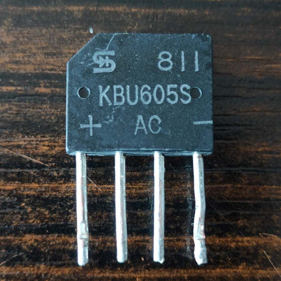 KBU605S Köprü Diyot SIP-4