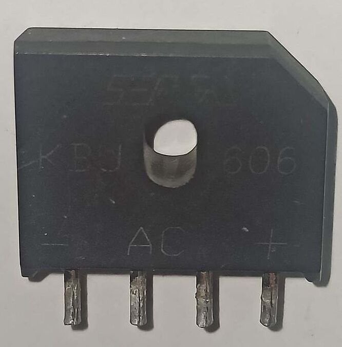 KBU606 Köprü Diyot SIP-4