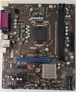MSI H61M-P21 Intel H61 (B3) Soket 1155 DDR3 1333MHz VGA Anakart
